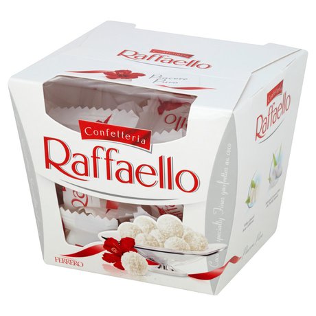 Ferrero – Raffaello 15 szt trong luong 150 gam gia ban 285.000vn Ferrero – Raffaello 15 szt trong luong 150 gam gia ban 285.000vn