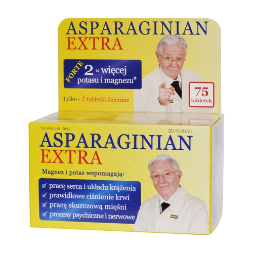 Uniphar AsparaginianExtra , 75 vien _ ban ra 290.000vn Uniphar AsparaginianExtra , 75 vien _ ban ra 290.000vn