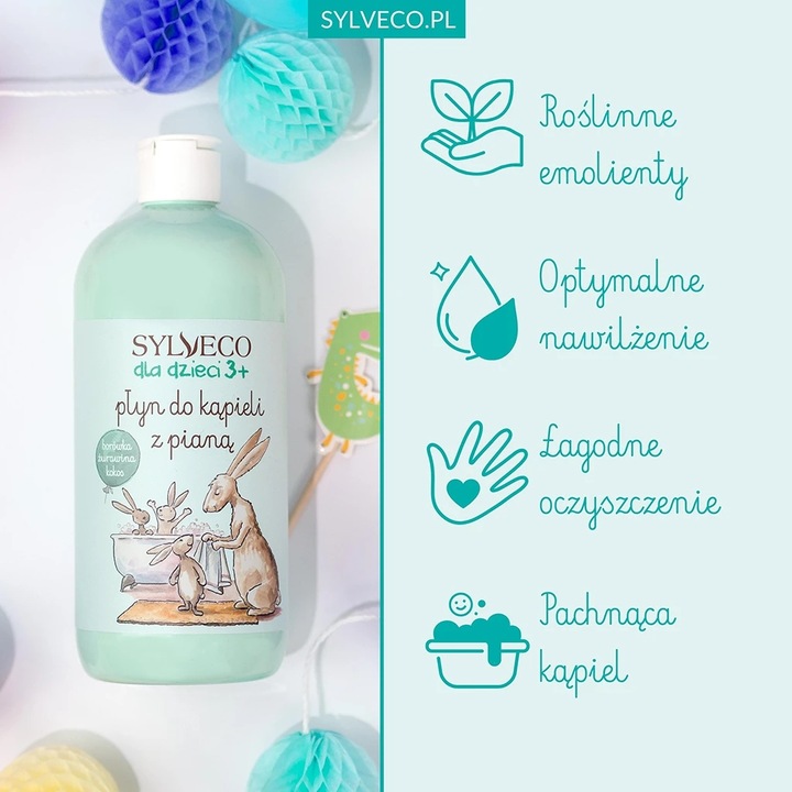 SYLVECO-dla-Dzieci-3-Plyn-do-Kapieli-z-Piana-Delikatne-Mycie-500ml-Marka-Sylveco SYLVECO-dla-Dzieci-3-Plyn-do-Kapieli-z-Piana-Delikatne-Mycie-500ml-Marka-Sylveco