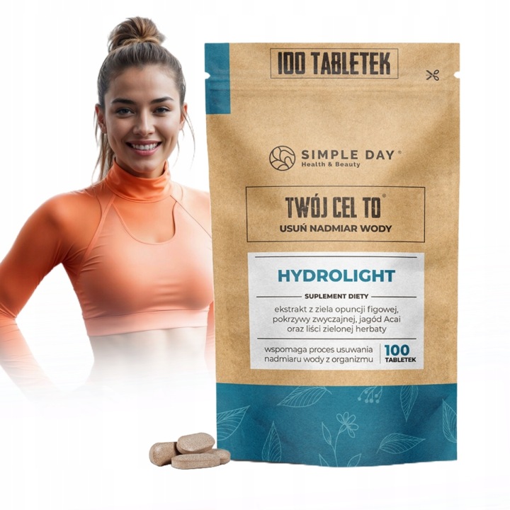 HYDROLIGHT-ODCHUDZANIE-REDUKCJA-METABOLIZM-NA-CELLULIT-NADMIAR-WODY-100-TAB-Marka-Twoj-Cel-To HYDROLIGHT-ODCHUDZANIE-REDUKCJA-METABOLIZM-NA-CELLULIT-NADMIAR-WODY-100-TAB-Marka-Twoj-Cel-To