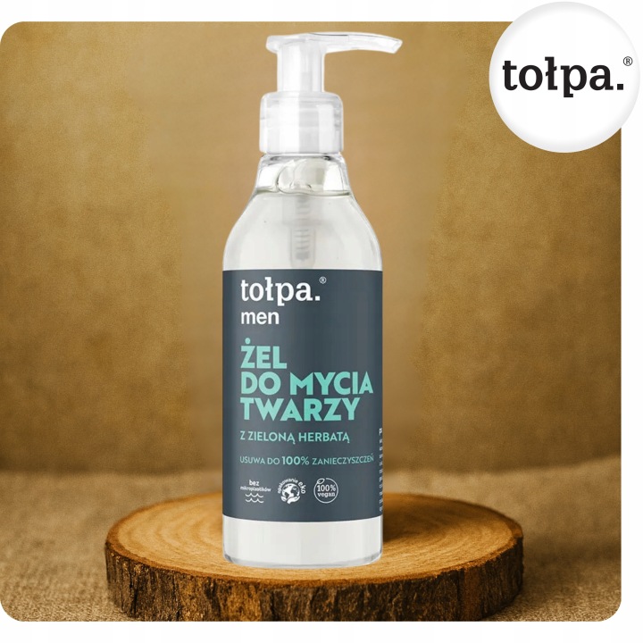 Zel-do-Mycia-Twarzy-dla-Mezczyzn-z-Zielona-Herbata-Tolpa-Men-195-ml-Wydajny-Marka-Tolpa Zel-do-Mycia-Twarzy-dla-Mezczyzn-z-Zielona-Herbata-Tolpa-Men-195-ml-Wydajny-Marka-Tolpa