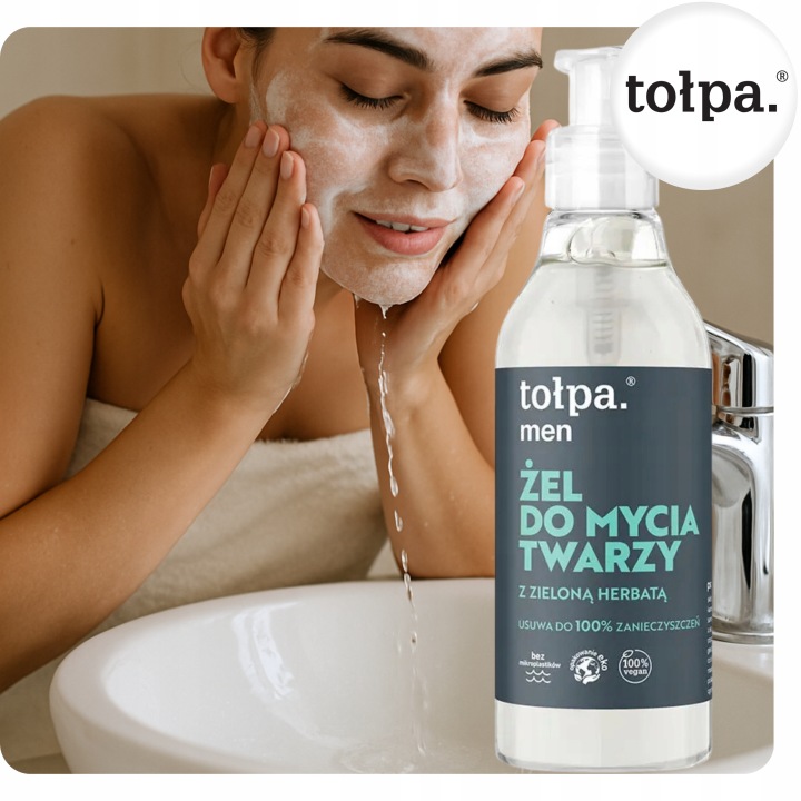 Zel-do-Mycia-Twarzy-dla-Mezczyzn-z-Zielona-Herbata-Tolpa-Men-195-ml-Wydajny-Wyrob-medyczny-nie Zel-do-Mycia-Twarzy-dla-Mezczyzn-z-Zielona-Herbata-Tolpa-Men-195-ml-Wydajny-Wyrob-medyczny-nie